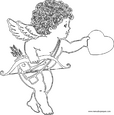 l&aacute;mina para colorear e imprimir D&iacute;a de San Valent&iacute;n